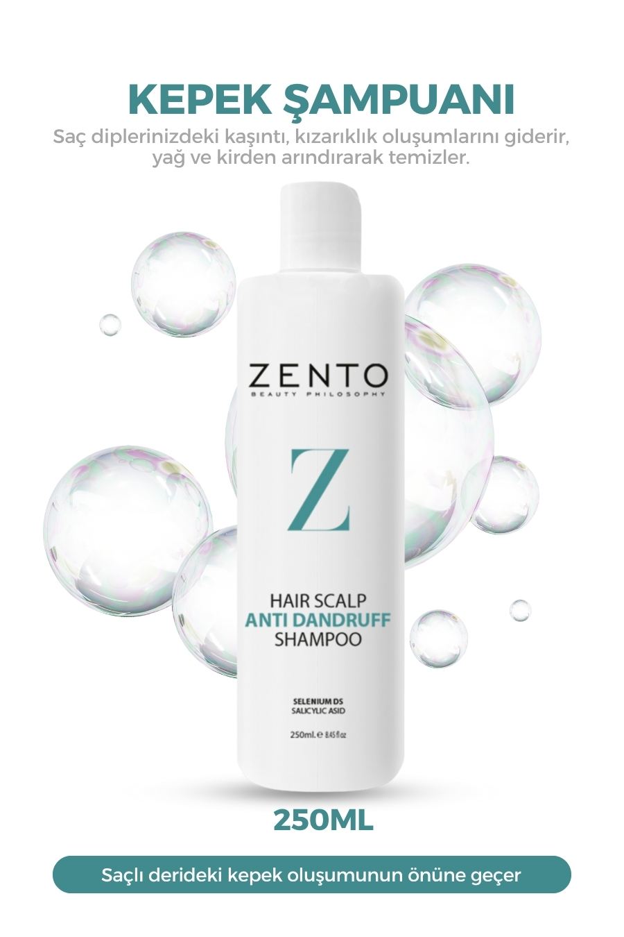 Zento Kepek şampuan 250 Ml